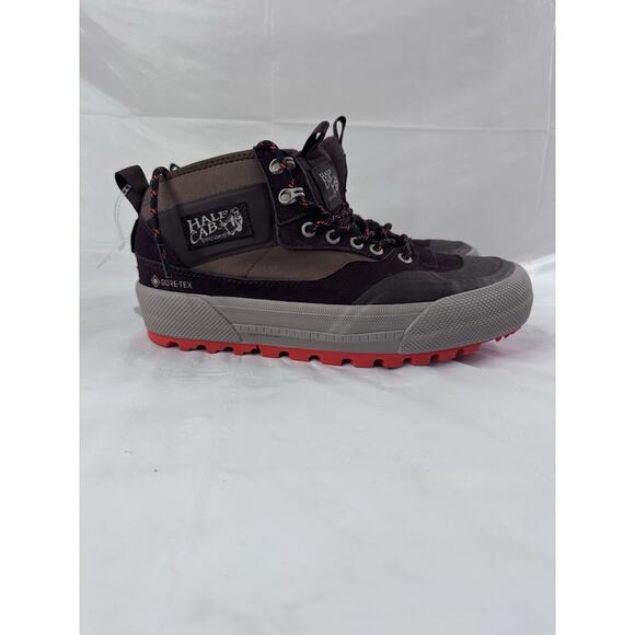 Vans MTE Half Cab Gore-Tex Brown Comfort Ultracushion Insulated Men 8.5 Women 10 - Picture 4 of 12
